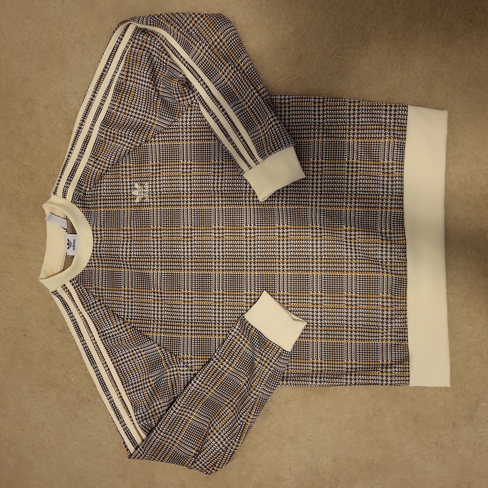 Adidas Originals - Tartan Plaid Sweater